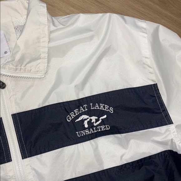 Dimco Apparel Great Lakes Unsalted Boat Windbreaker Rain Full Zip Jacket XLarge - Picture 4 of 5